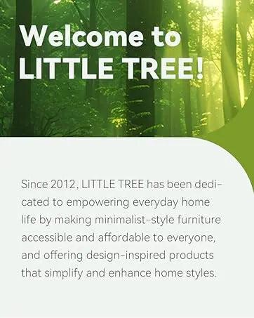 LITTLE TREE 5 Tier Bookshelf Arch Shaped Wooden Bookcase